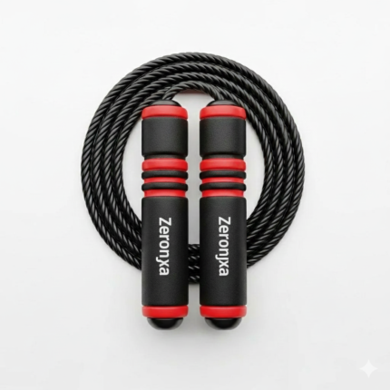 Zeronyxa Heavy Weighted Jump Rope for Intense Cardio & Athletic Training